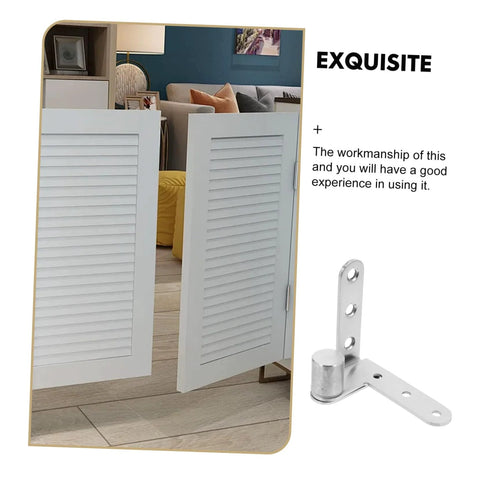 Hidden Door Hinge Set Pro Grade Stainless Steel Pivot Hinges For Concealed Doors And Bookcases Heavy Duty Design