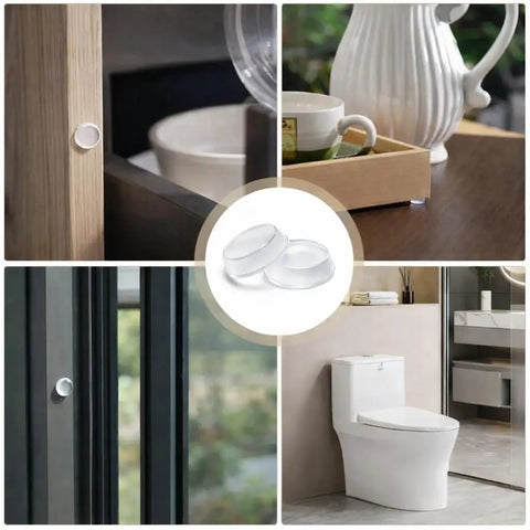 300 Pieces Clear Silicone Cabinet Door Bumpers With Super Tacky Self Adhesive Back Anti Slam Furniture Pads For Drawers And Furniture Easy Peasy Install Guaranteed Zero Slams Forever in various home applications.