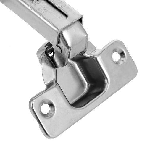 Stainless Steel Cabinet Door Hinges 4 Pack For Easy Diy Install 135 Degree Hidden Corner Hinges With Heavy Duty Support