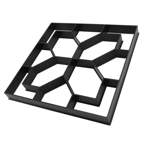 Concrete Stepping Stone Mold Reusable 40x40cm For DIY Paving Paver Cement Garden Patio Lawn Walkways With Custom Patterns And Easy Release