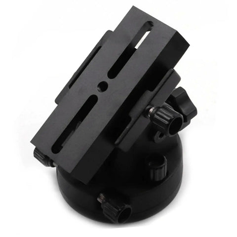 Rock Solid Aluminum Alloy Equatorial Wedge Telescope Mount Latitude Adjustment Seat for Astronomy and Solar Photography
