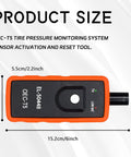 TPMS Relearn Tool For Cars And Trucks, Tire Pressure Monitor Sensor Activation And Reset Programmer For Chevrolet Cadillac Buick And Most Models 2006 To 2024, Easy Plug In Orange, 15.2cm x 5.5cm