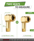 Lead Free Brass Hose Reel Fittings And Swivel Adapter For Garden Hose Reels Brass Replacement Part With 1 Inch GHT To 0.8 Inch Connector 3 Inch Swivel Durable And Safe Fits Various Reel Models, 3/4" GHT and 1/2" NPT