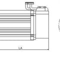 High Precision Helical Gear Planetary Reducer Gearbox 50 To 1 Ratio dimension drawing with 80mm mount for 750W AC Servo Motor.