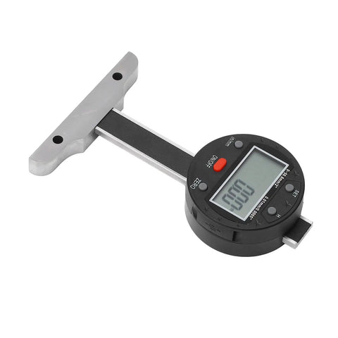 Digital Depth Gauge For Engineering, Go To Precision 0 To 50.8mm Range With 0.01mm Accuracy, LCD Display on white background.