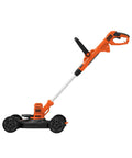 3-In-1 Electric Lawn Mower Weed Eater And Edger For Small Yards Corded 12-Inch 6.5 Amp Powerdrive Motor Lightweight Push Mower