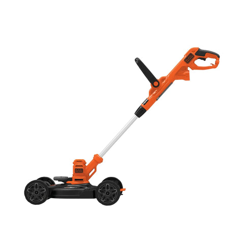 3-In-1 Electric Lawn Mower Weed Eater And Edger For Small Yards Corded 12-Inch 6.5 Amp Powerdrive Motor Lightweight Push Mower