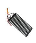 Heavy Duty 220V 4000W PTC Ceramic Air Heater Kicks Up Serious Heat Insulated Heating Element Plug And Play Warm Air Blower For HVAC Units And Dehumidifiers 300 X 152 with insulated aluminum fins and pre-wired leads.