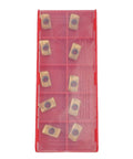 Set of 20Pcs APKT11T3 TiN Coated Carbide Indexable Inserts in red plastic storage for Face Milling Cutter