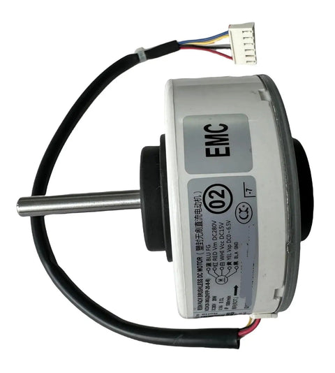 2X Air Conditioner Motor Replacement Kit With DC Brushless Fan Motors WZDK20 38G ZKFP 20 8 6 20W Inverter Unit, side view.