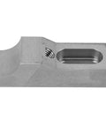 Low Profile Side Clamp Vise Kit For CNC Milling And Grinding Machines, S136H mold steel component with M8 curved jaw detail
