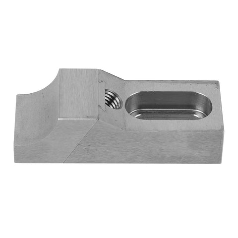 S136H Die Steel Side Clamp Vise Set Low Profile 2Pcs Adjustable CNC Machining Clamps With 20Mm Height top view of a single clamp.