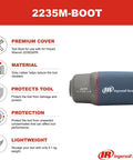 Premium Tool Boots For 2235 Timax Series Grey, Drop Protection And Surface Guard, featured with protection details.