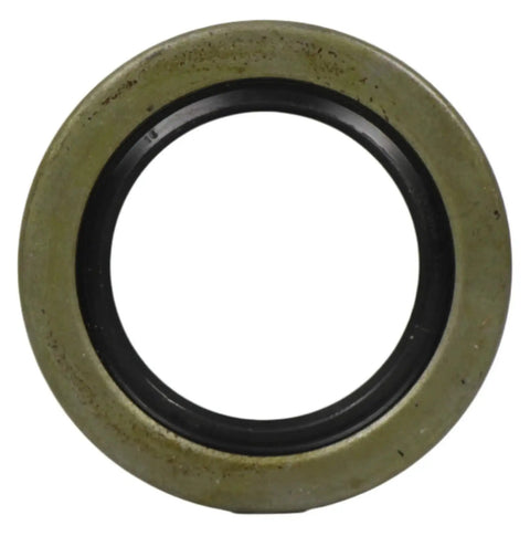 Trailer Wheel Bearing Kit With Chrome 1.980 Inch OD Bearing Protector Caps For UFP 3500 Lb Marine Hubs metallic seal close-up