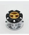 Premium Badass Trail Ready Mechanical Hub Locks Compatible With Suzuki Samurai Sj413 Vitara Jimny Escudo Sierra Alloy 26 Spline Wheel Hub Covers Slick Bolt On Upgrade, heavy-duty axle cover with bolts.