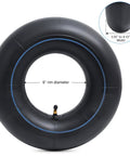 Heavy Duty Inner Tube Beefy Thick 4.10/4.00/3.50-6 With TR87 Bent Valve Stem For 13x4.00-6 Wheelbarrows Snow Blowers Wagons Carts
