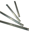 Heavy Duty Tea Bag Sealing Machine Tooth Blades Replacement Parts Vertical Packing Knives For Industrial Packaging Built Tough High Hardness Wear Resistant Knockout Sharp 5 Pack Set, serrated steel blades.