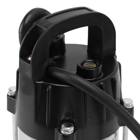 Heavy Duty Stainless Steel Submersible Sump Pump With 300W Motor And 4 Cubic Meter Hour Flow close-up of the top handle and cable.