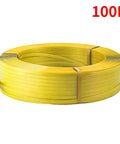100M roll of yellow plastic strap for Top Shelf Heavy Duty Manual Strapping Tool For Plastic Strap Crushes Heavy Lifting Tasks Without A Sweat.