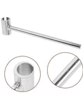 Adjustable Door Hinge Adjustment Tool For Precise Door Alignment And Smooth Operation Single Head Spanner Lever Design For Easy Hinge Calibration At Home For DIYers SOLUSTRE, metal construction, side and close-up views