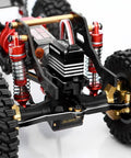 TRX4M Compatible All Metal 9Kg High Torque Servo Coreless Motor HV 4 8V with mount arm on 1/18 scale RC crawler chassis