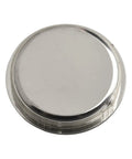Back view of MINI Clock Insert Quartz Movement 55mm With Gold Or Silver Tone Bezel And Stainless Back