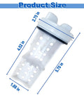 Dimensions of Washer Drain Pump Filter WH11X34741 Direct Replacement For WH23X10029 WH23X10027
