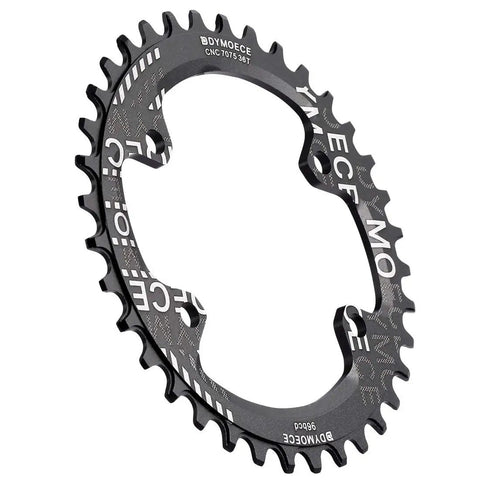 Narrow Wide Chainring 96BCD 32T 34T 36T 38T For Shimano M6000 M7000 M8000 M9000 Single Speed Aluminum 7075 Anodized Round Ring