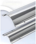 2/4/6 Pack Cord Cover Half Round Channel Cable Tray For Home Office, Thickened Metal Cable Protector close-up view