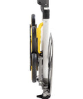 Heavy Duty Wheeled Cart For Everyday Hauls And Quick Moves, folding design with shock absorbing wheels and tall grip.