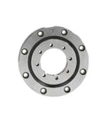 RU178 Cross Roller Bearing for CNC machine tool rotary tables and industrial robots, high precision, durable bearing steel, front view.
