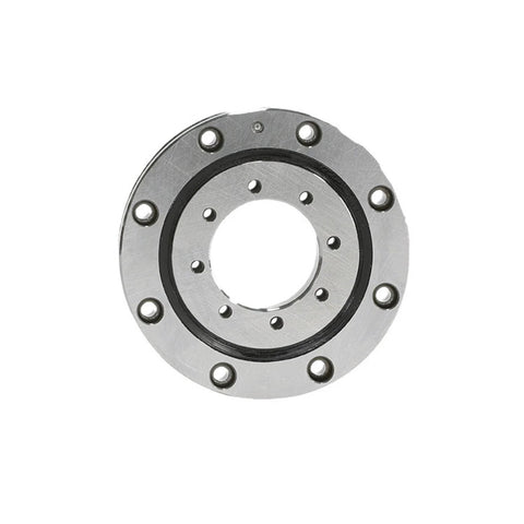 RU178 Cross Roller Bearing for CNC machine tool rotary tables and industrial robots, high precision, durable bearing steel, front view.
