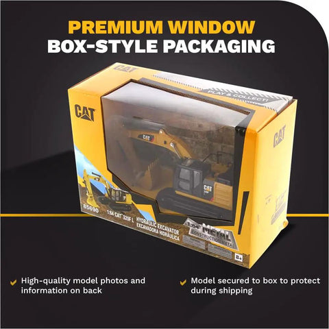 1:64 Scale Cat 320F L Hydraulic Excavator Diecast Model 85690 For Collectors in box with Power Edge paint and decals packaging