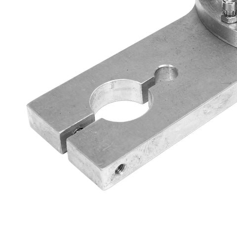 Heavy Duty 25Mm Plasma Torch Clamp With Anti Collision Feature For Portable Or Desktop CNC Cutter Fixture, detailed view of iron clamp.