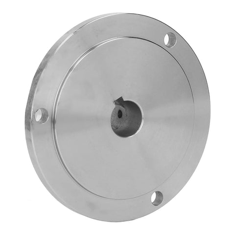 Heavy Duty Lathe Faceplate Forged From High Manganese Steel Featuring Three Hole Mount And 130mm Diameter For K11 K12 K72 Woodworking Lathes Built Like A Tank For Every Project