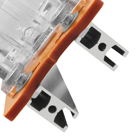 Heavy Duty Aluminum Alloy Palm Router Base Engineered For 65MM Trimmers Handles Furniture Renovation Like A Champ close-up view of the mount and blade attachment
