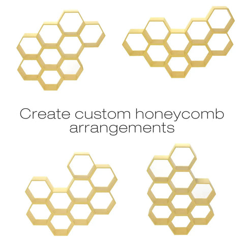Honeycomb Toilet Paper Holder With Bees Holds Nine Rolls In Multiple Configurations Yellow Space Saving Hexagon Design