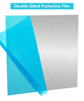 12x12 Inch Aluminum Sheet 1/16 Inch Thick 5052 H32 Plate With Double Protective Film For DIY Crafts And Metal Projects