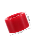 Replacement Roller Skate Wheels Red 92A Quad Skateboard Wheels High Hardness Durable For Outdoor And Indoor Skating Accessories