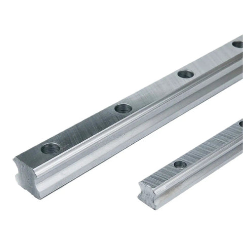 Rock Solid HGR30 Linear Motion Guide Slider Rail Kit showing industrial-grade steel rails for CNC router precision glide.
