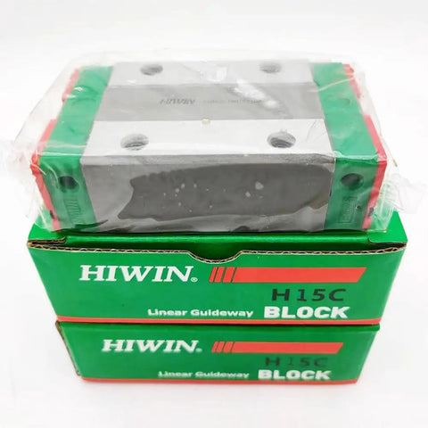 EGH15CA Linear Block For EGH15 Linear Motion Slider Rail Beefy Speed And Load Ready Rock Solid Rigidity And High Precision Taiwan Made One Piece Block For Precise Motion Applications. HIWIN H15C block in package