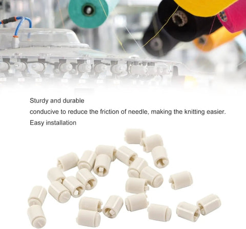 25 Pcs Needle Tip Stoppers For Knitting Needles Lightweight Plastic Protectors Easy to Install, compatible with LK150 machine