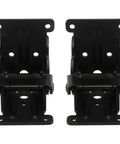 Heavy Duty Black Iron Folding Spring Hinges For Tea Table Legs Easy Install Folding Table Hardware Durable Home Use Accessory With Smooth Operation Rust Resistant Replacement Hinge For Quick DIY Furniture Fix