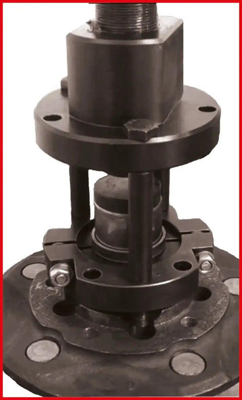 Close-up of tool from Ford Transit Wheel Bearing Tool Kit, 17-Piece Pro Grade Set For Front And Rear Hub Replacement