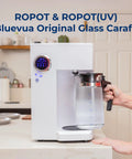 Replacement Carafe For Ropot100 Countertop Water Purifier, 1700ml RO Filter Jar, Clear, Easy Install, Durable Water Filter Jar In Use