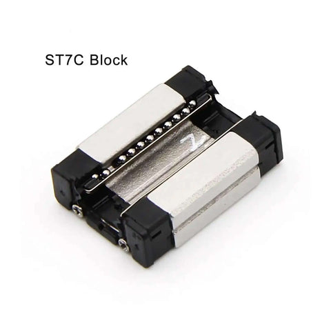 High Precision MGN7C Linear Guide Rail Kit With 550m Slide Guideway For Smooth Motion Control And Low Friction Assembly In Custom CNC Machines ST7C block