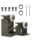 Standard Bearing Block Kit with Roller for RV In Wall Slide Outs Upper and Lower Blocks with Rivets V Roller Arm Replacement
