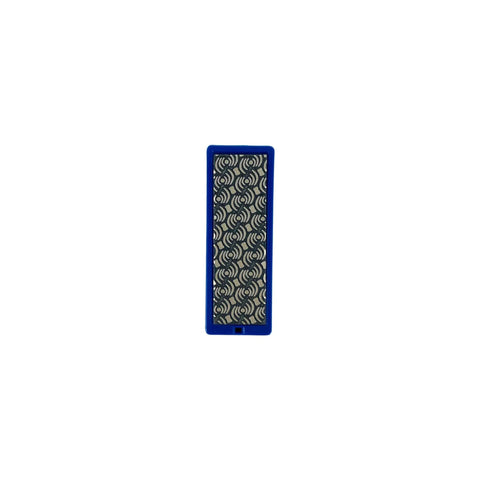 Blue 1500 grit stone from Moonflex Diamond Stones 70 mm Full Set Of Five For Ski And Snowboard Edge Tuning Pro Grade Includes 100 Black