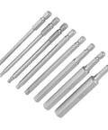 Kickstart Any Heavy Duty Job With These Top Tier S2 Steel Hex Bits. Solid 2.5 To 12 Millimeter Screwdriver Heads Lock Tight On Electric Air Drills Without Slipping Or Wearing Out Even If You Rough It Up Hard For Home Repairs Or Tough Auto Fixes Today. S2 steel hex bits set
