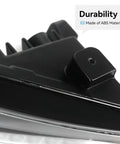 Close-up of Dope Dual LED Headlights With Turn Signals For CanAm Ryker 600 900 Sport Rally All Models High Low Beams DRL